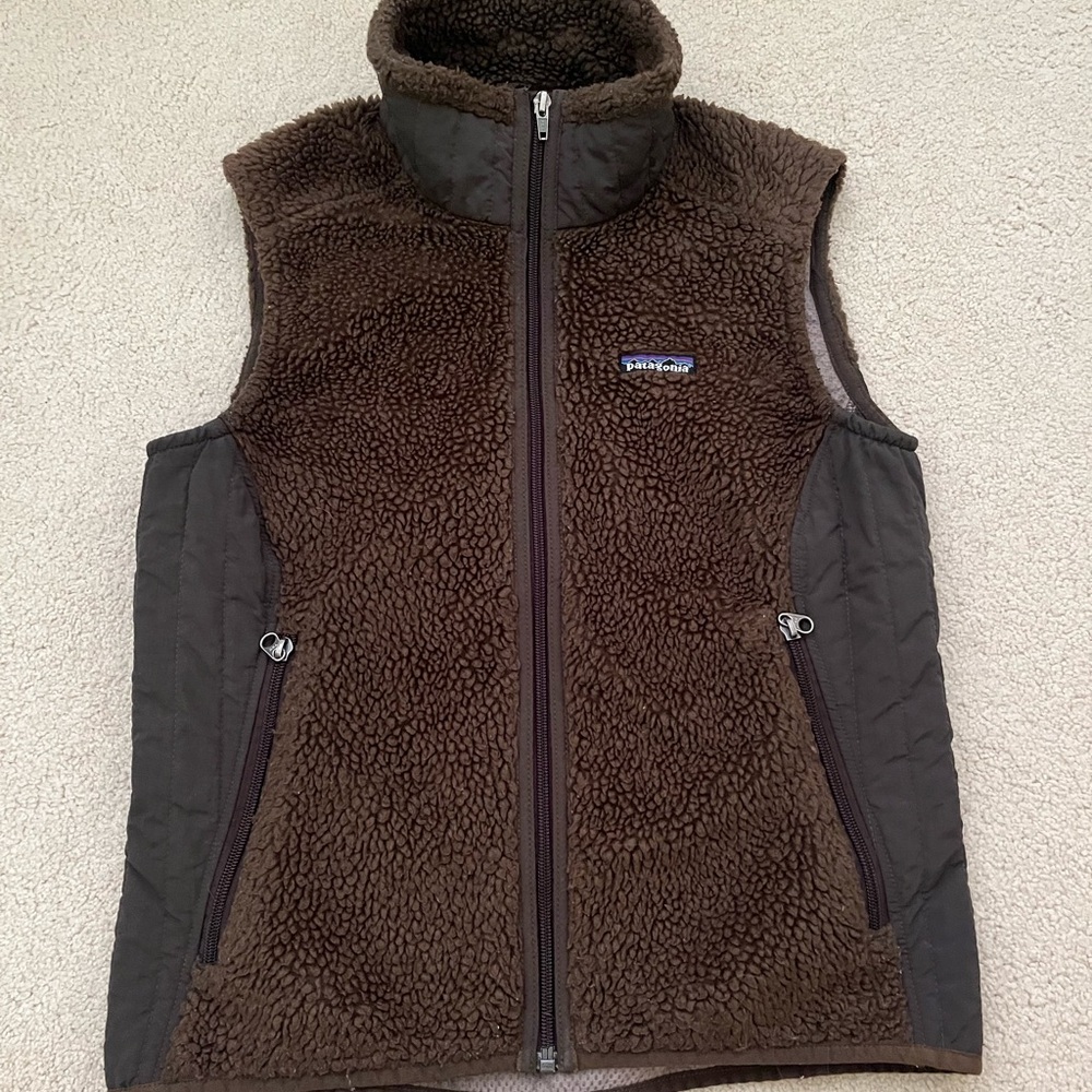 Patagonia Fuzzy Vest Windbreaker